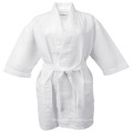 Waffle Weave Robe Kimono Hotel Spa blanco albornoz